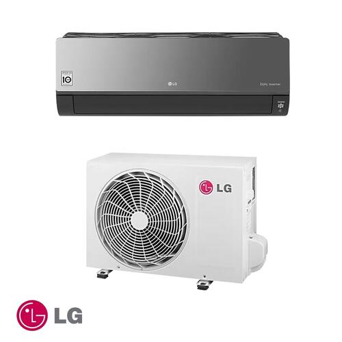 Инверторен климатик LG Artcool AC09BK NSJ + AC09BK UA3 - черен